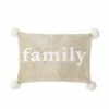 Cuddl Duds® Cozy Soft Family Applique Throw Pillow