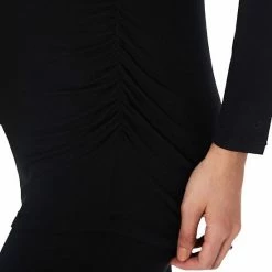 Maternity Cuddl Duds® Softwear With Stretch Ballet Neck Top Black -Cuddl Duds Shop unnamed file 2628