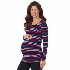 Maternity Cuddl Duds® Softwear With Stretch Ballet Neck Top Black -Cuddl Duds Shop unnamed file 2631
