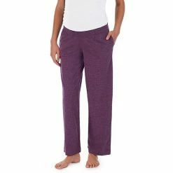 Maternity Cuddl Duds® Pajamas: Essential Long Sleep Pant Plum -Cuddl Duds Shop unnamed file 2645