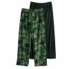 Cuddl Duds Boys 6-16 Cuddle Duds 2-Pack Pajama Pants Blue Plaid