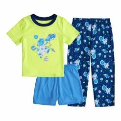 Toddler Boy Cuddl Duds® Dinosaur Astronaut Pajama Set