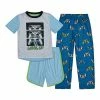Boys 4-16 Cuddl Duds Top, Shorts & Pants Pajama Set Royal