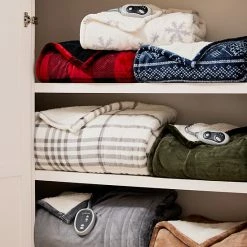 Cuddl Duds® Heated Plush Sherpa Throw Red Black Buffcheck -Cuddl Duds Shop unnamed file 287