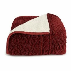 Cuddl Duds® Sherpa Throw Tan Carve -Cuddl Duds Shop unnamed file 308