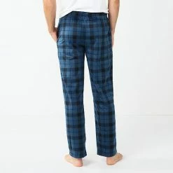 Men's Cuddl Duds® Fleece Pajama Pants Blue Plaid -Cuddl Duds Shop unnamed file 317