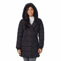 Women's Cuddl Duds Long Hooded Puffer Coat Denim Blue 15 Women's Cuddl Duds Long Hooded Puffer Coat Denim Blue -Cuddl Duds Shop unnamed file 345