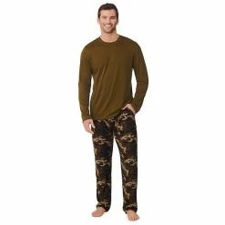 Men's Cuddl Duds Classic Pajama Set Grey Heather Grid -Cuddl Duds Shop unnamed file 375