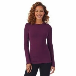 Women's Cuddl Duds® Softwear With Stretch Long Sleeve Crewneck Top Red Buffalo 27 Women's Cuddl Duds® Softwear With Stretch Long Sleeve Crewneck Top Red Buffalo -Cuddl Duds Shop unnamed file 40