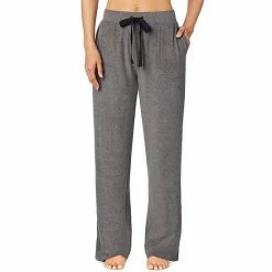 Women's Cuddl Duds® Fleecewear With Stretch Lounge Pants Charcoal Heather -Cuddl Duds Shop unnamed file 436