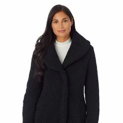 Women's Cuddl Duds Curly Sherpa Shawl-Collar Coat Black 13 Women's Cuddl Duds Curly Sherpa Shawl-Collar Coat Black -Cuddl Duds Shop unnamed file 440