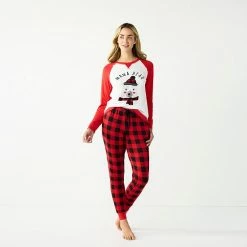 Women's Jammies For Your Families® Beary Cool "Mama Bear" Pajama Set By Cuddl Duds® -Cuddl Duds Shop unnamed file 485