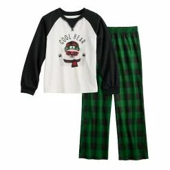 Boys 8-20 Jammies For Your Families® Beary Cool "Cool Bear" Pajama Set By Cuddl Duds®