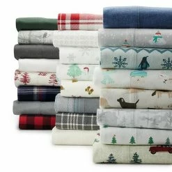 Cuddl Duds® Flannel Sheet Set Or Pillowcases Aspen -Cuddl Duds Shop unnamed file 5
