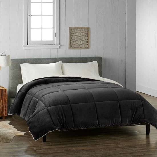 Cuddl Duds® Cozy Soft Comforter Red Ivory 2 Cuddl Duds® Cozy Soft Comforter Red Ivory - Image 2