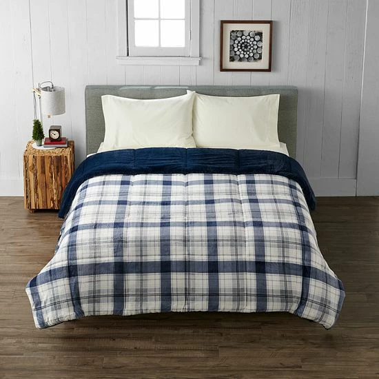 Cuddl Duds® Cozy Soft Comforter Red Ivory 6 Cuddl Duds® Cozy Soft Comforter Red Ivory - Image 6