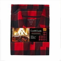 Men's Cuddl Duds Cozy Lodge Pajama Set Black Novelty -Cuddl Duds Shop unnamed file 599