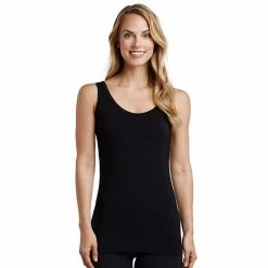 Women's Cuddl Duds® Reversible Softwear With Stretch Tank Scarlet