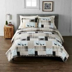 Cuddl Duds® Flannel Quilt Set Toile Lodge -Cuddl Duds Shop unnamed file 789