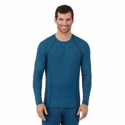 Men's Cuddl Duds® Midweight ClimateSport Performance Baselayer Crew Top Black -Cuddl Duds Shop unnamed file 906