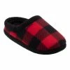 Boys Cuddl Duds Fleece Clog Slippers Sport Balls